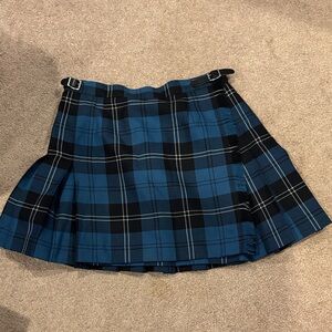 Blue Plaid School kilt